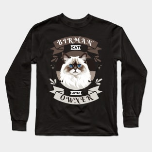 Birman Cat Long Sleeve T-Shirt